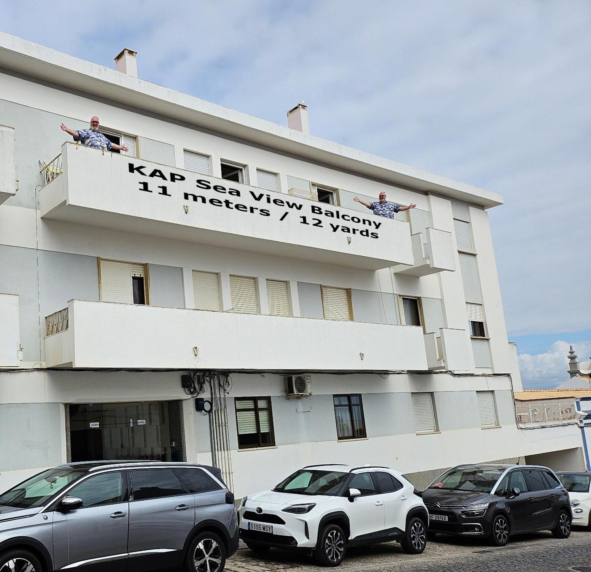 Kap Sea View Balcony Apartman Albufeira Kültér fotó